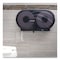 San Jamar Twin 9" JBT Toilet Tissue Dispenser, Oceans, 19 x 5 1/4 x 12, Black Pearl R4090TBK - alternate 5